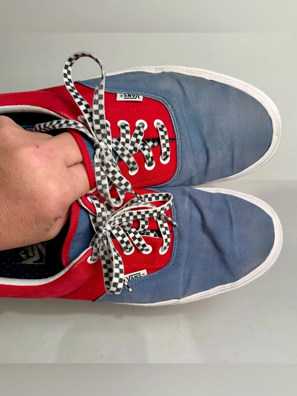 Vans Skateboarding Skate Era Blue Red Men's size 13 Baker Spit AH